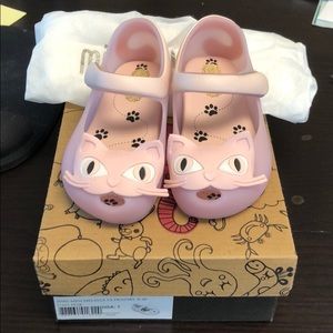 Mini Melissa ultragirl II sp Pink Cat flats